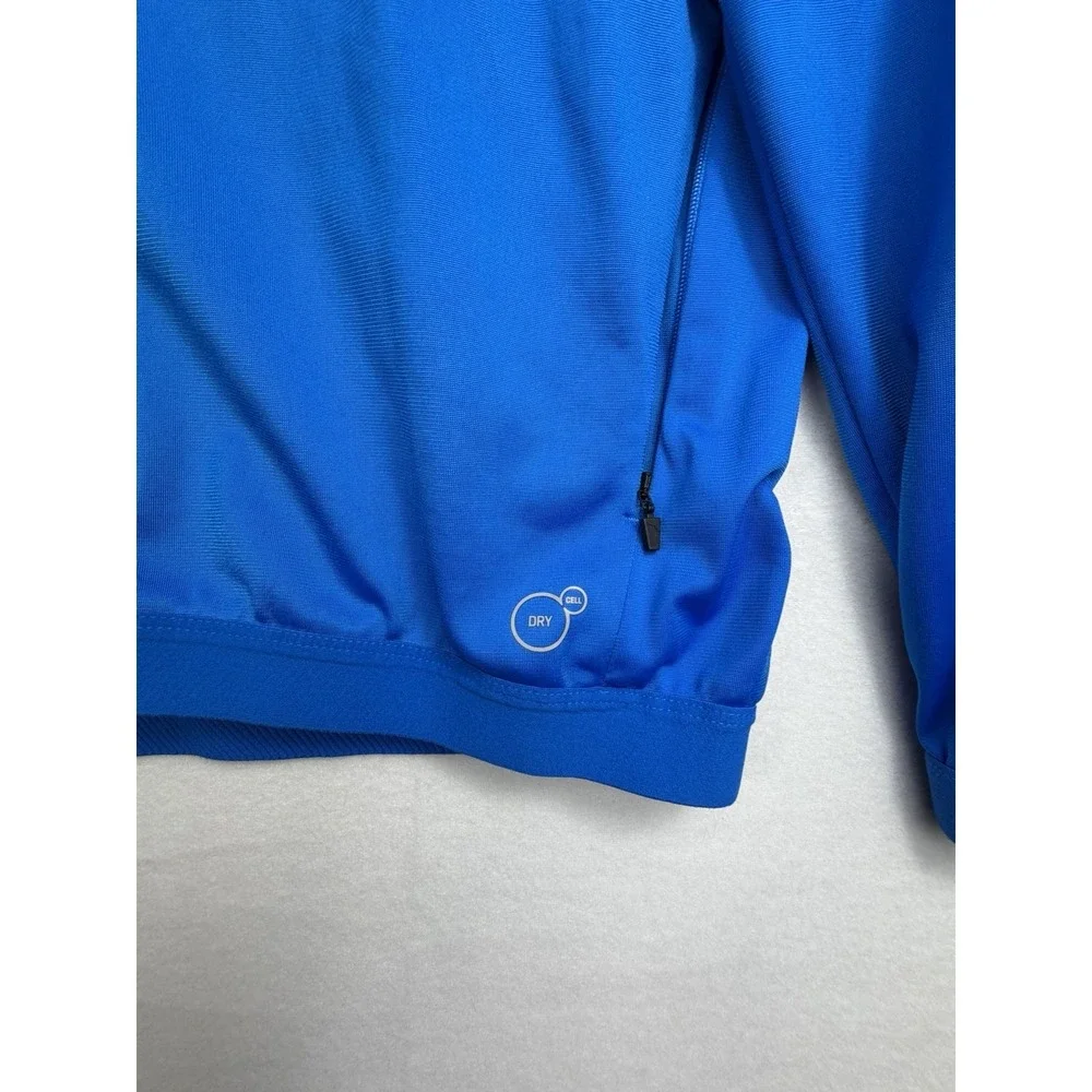Puma La liga Men's Large Soccer Track Jacket Blue